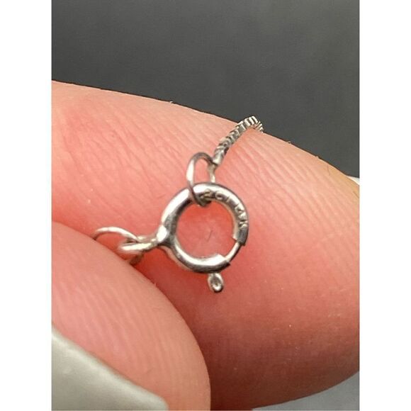 Sirena Collection 1/8 Carat Diamond 24kt white gold Pendant Necklace - Picture 5 of 8